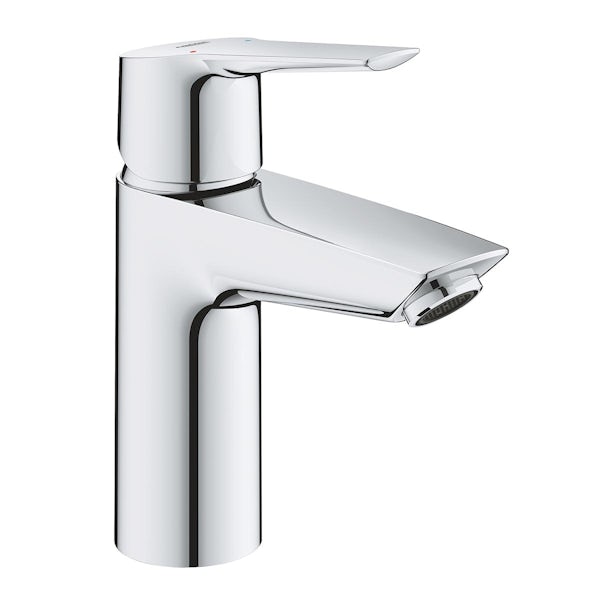 Grohe Start single lever basin mixer tap S-size with push open waste