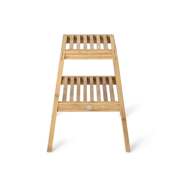 Accents Bamboo slatted stool