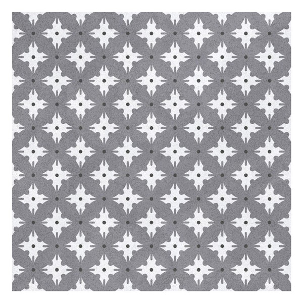 Ted Baker Multi GeoTile grey wall and floor tile 148mm x 148mm