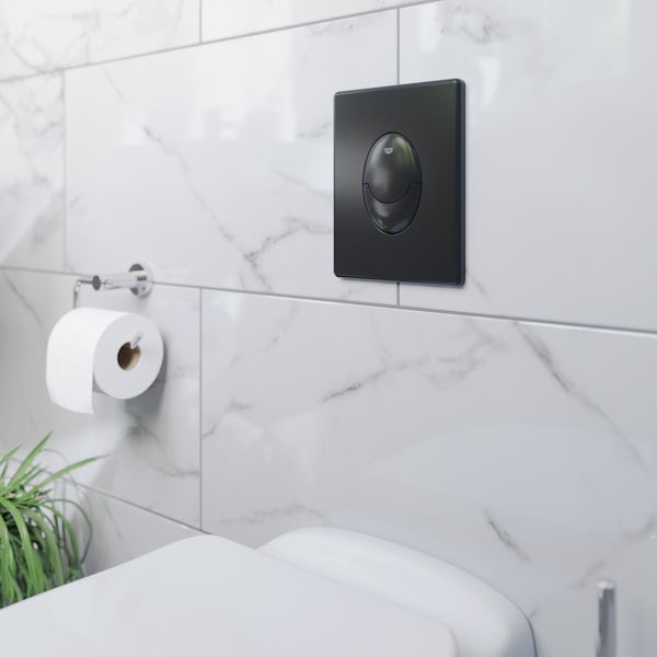 Grohe Skate Air flush plate, phantom black