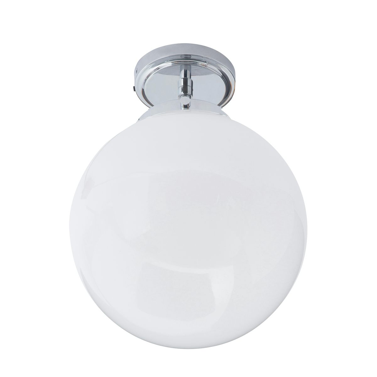 Forum Luna 1 light semi flush bathroom ceiling light