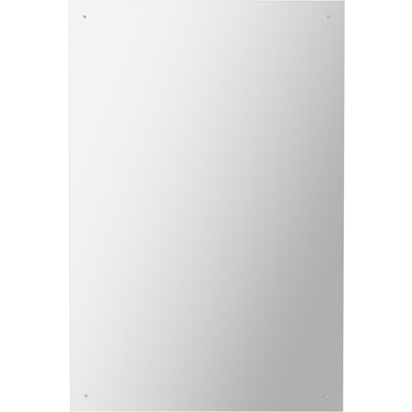 Accents bevelled edge drilled bathroom mirror 900 x 600mm