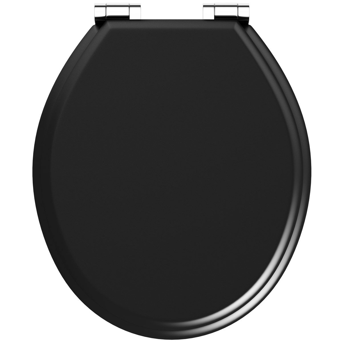 Black cushion deals toilet seat