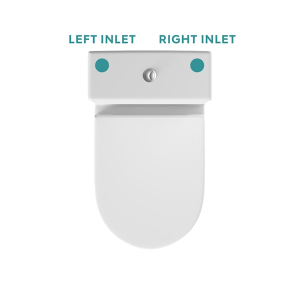 Clarity Close Coupled Toilet inc Seat
