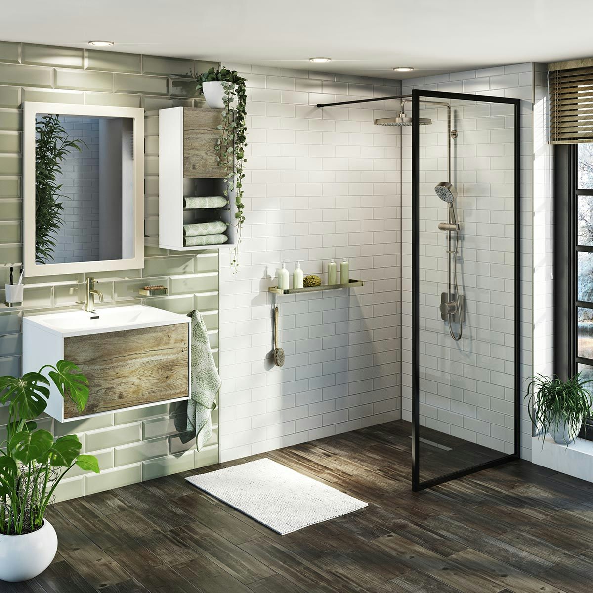 Shower deals tile panels