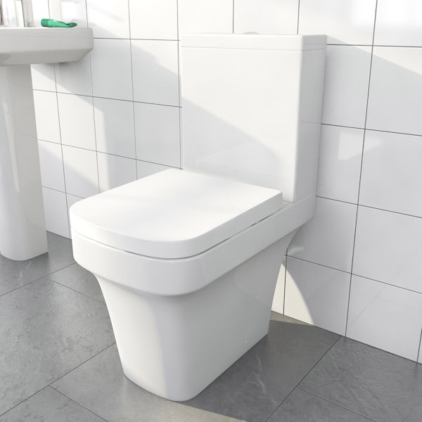 Mode Carter complete freestanding bath suite with taps and wastes