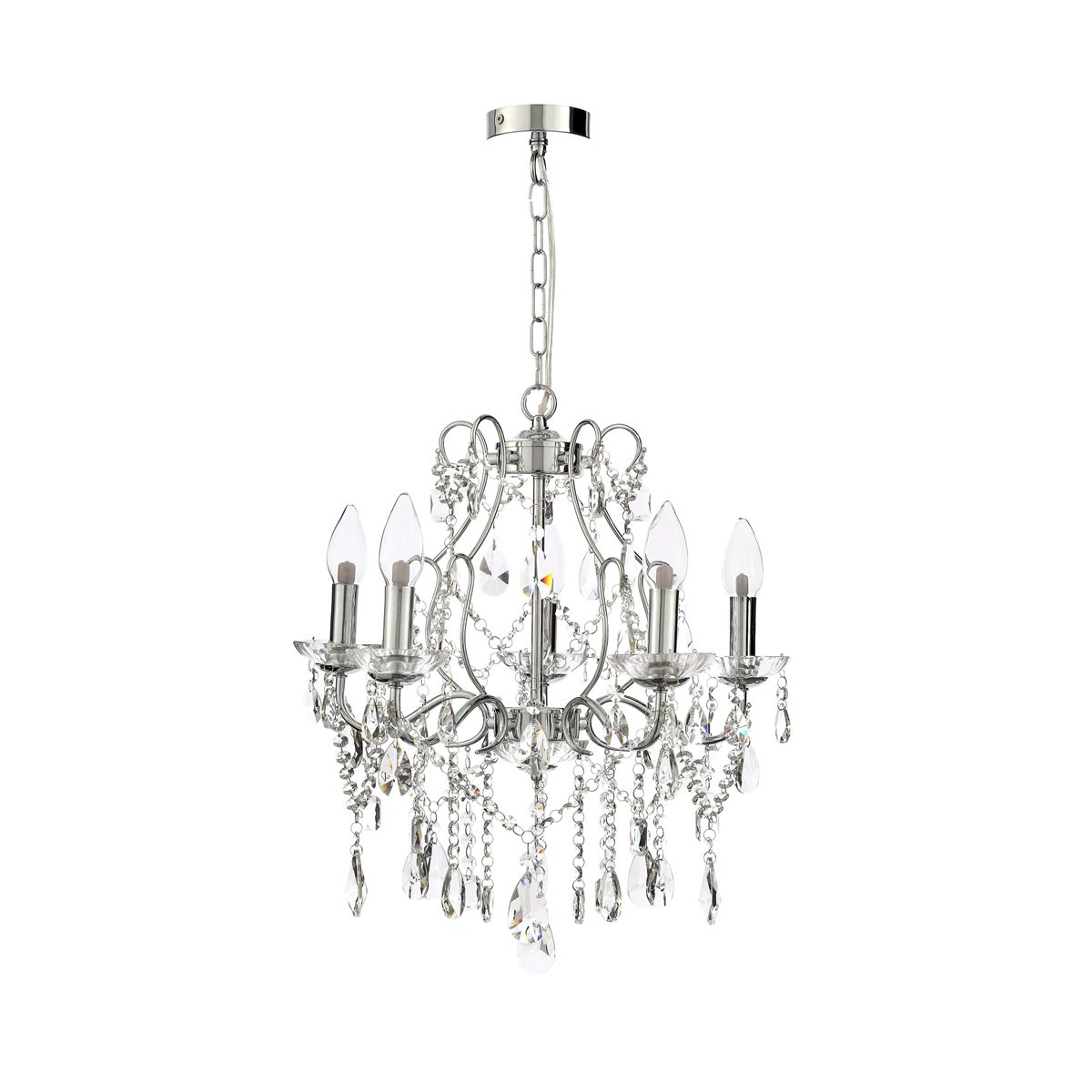 Marquis by Waterford Annalee 5 light bathroom chandelier