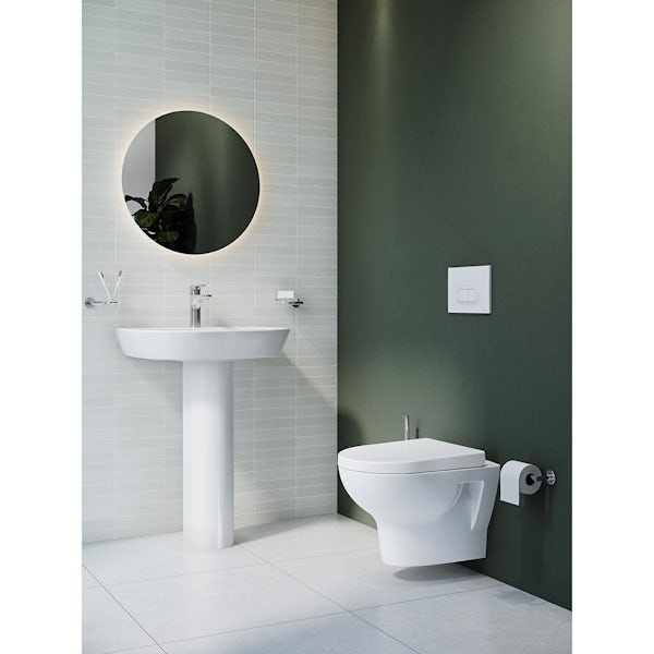 VitrA Minimax chrome toilet roll holder