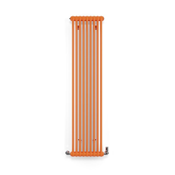 Terma Colorado 2 column vertical radiator orange