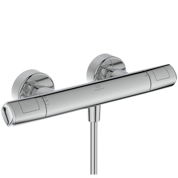 Ideal Standard Ceratherm T100 exposed thermostatic shower mixer pack