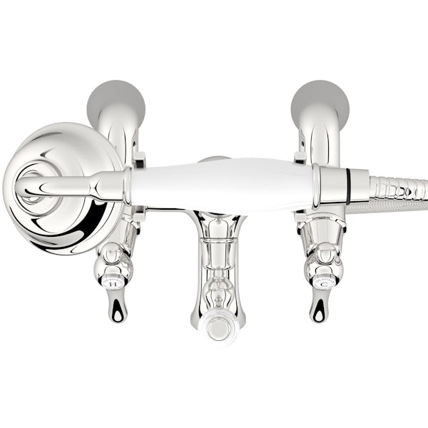 The Bath Co. Camberley lever bath shower mixer tap offer pack