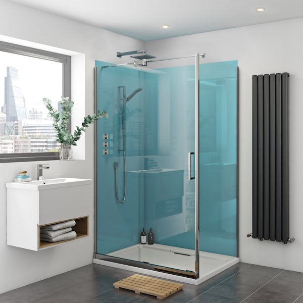 Zenolite plus water acrylic shower wall panel 2070 x 1000