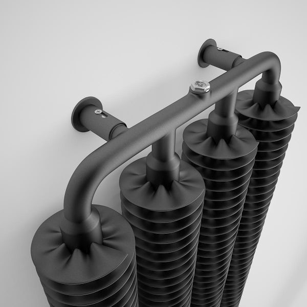 Terma Ribbon radiator 1720x390 metallic black