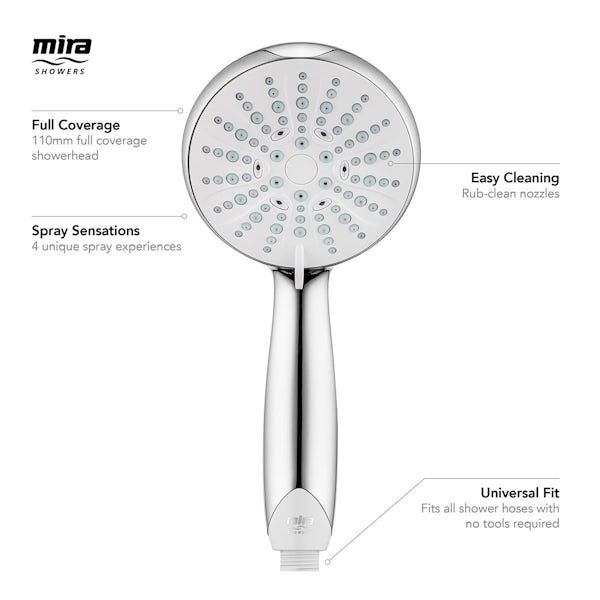 Mira Event Thermostatic Dual electric shower