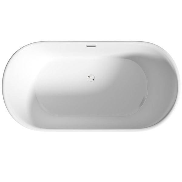The Bath Co.Traditional double ended slipper bath 1675 x 865
