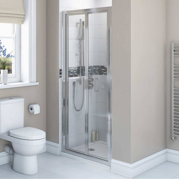 Energy Bathroom set with Bifold Shower Door 800