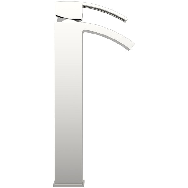 Orchard Wye high rise counter top basin mixer tap