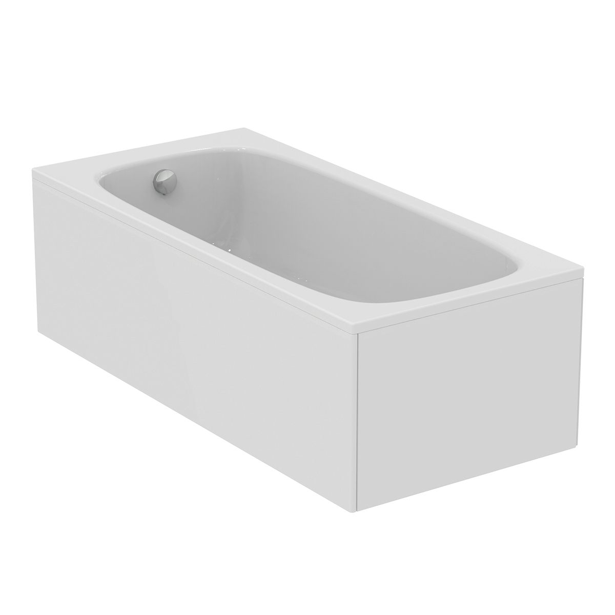 Ideal Standard i.life single ended bath 0 tap holes 1700 x 800mm