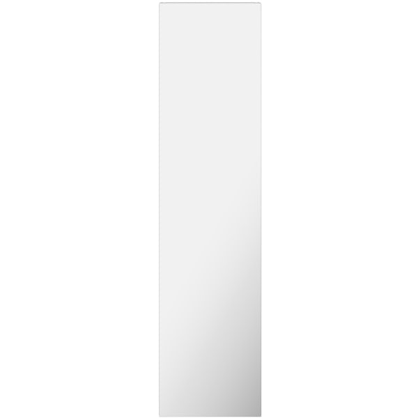 Mode Breuer slimline tall mirror cabinet 1200 x 300