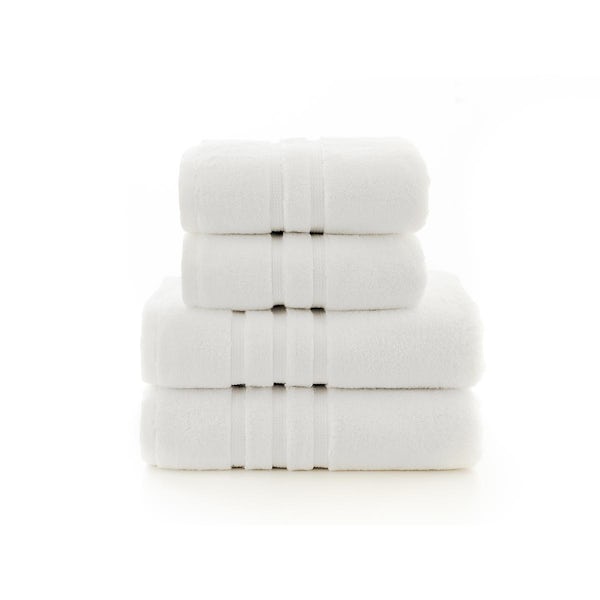 The Lyndon Company Chelsea zero twist 6 piece towel bale in white