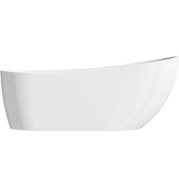 Mode premium round single ended freestanding bath with 1790 x 790
