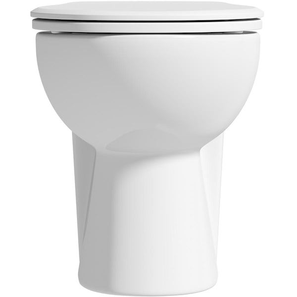 Clarity II back to wall toilet with soft close seat
