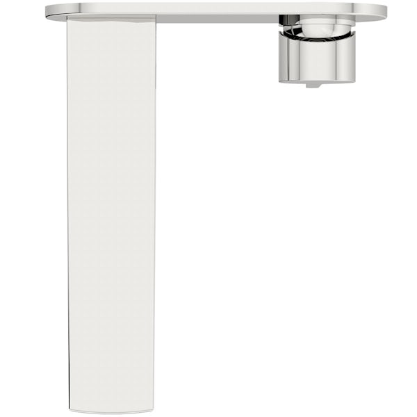 Mode Calatrava chrome wall mounted basin mixer tap