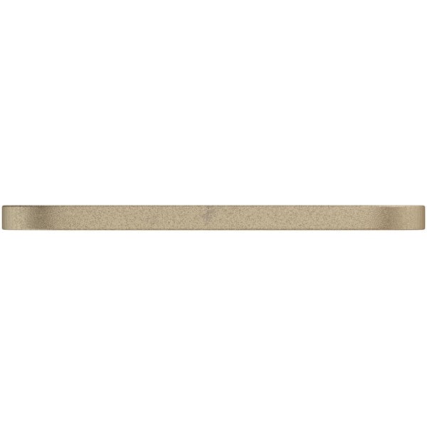 Accents Curved gold leaner 1230 x 565mm