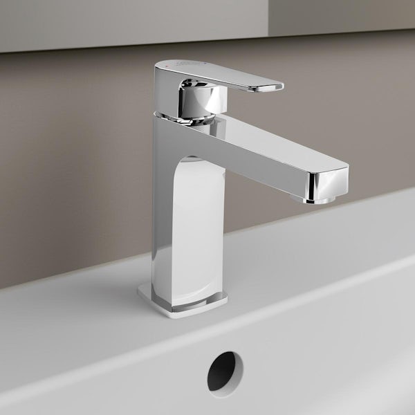 Ideal Standard Cerafine D single lever basin mixer tap with pop-up waste