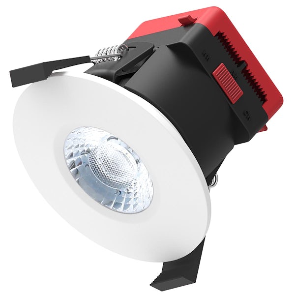 Mode LED IP65 round white bezel downlight with CCT white bulb