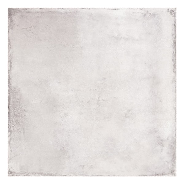 Geneva grey stone effect matt wall and floor tile 450mm x 450mm