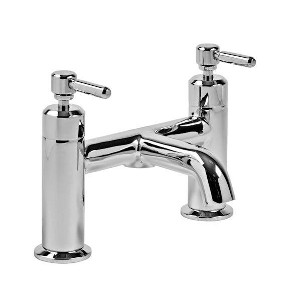 The Bath Co. Aylesford Timeless mono basin and bath mixer tap pack