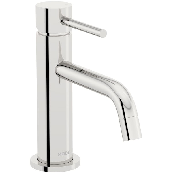 Mode Spencer round basin and wall mounted bath mixer pack