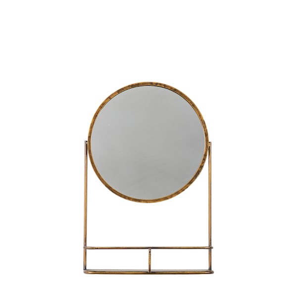 Accents Emerson mirror in bronze 630 x 420mm