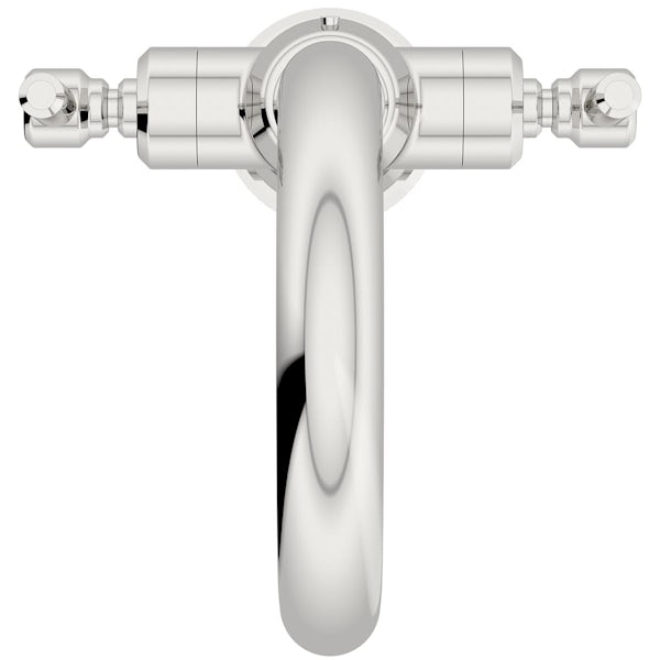 The Bath Co. Aylesford Timeless basin mixer tap with waste