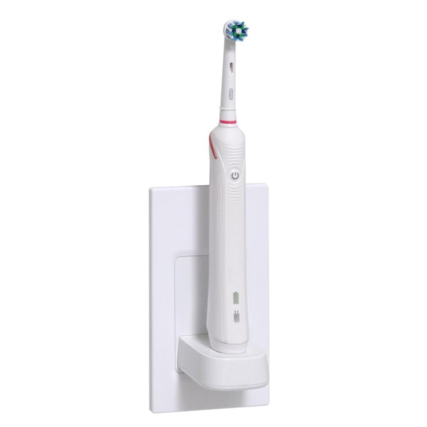 ProofVision in-wall white electric toothbrush charger