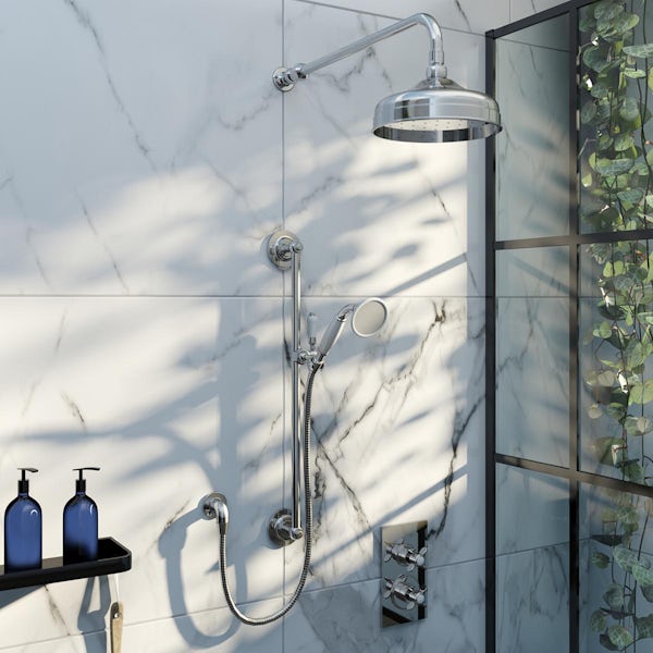 The Bath Co. Aylesford Classic concealed dual function diverter shower system