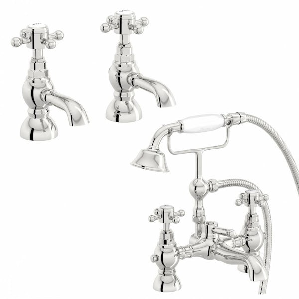 Coniston Basin Tap and Bath Shower Mixer Pack