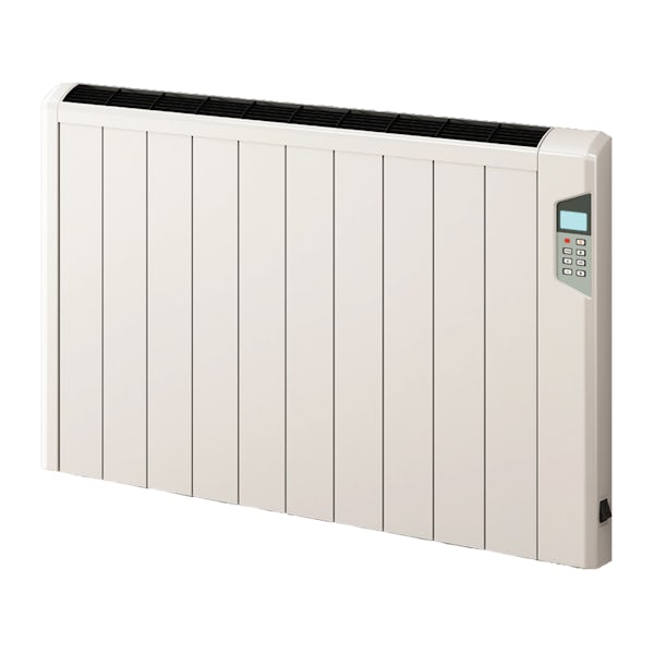 Reina Arlec white aluminium electric designer radiator