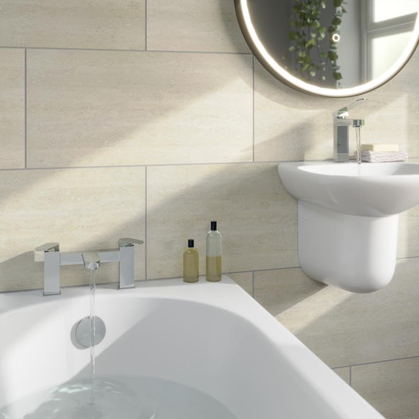 Mode Hardy basin and bath mixer tap pack