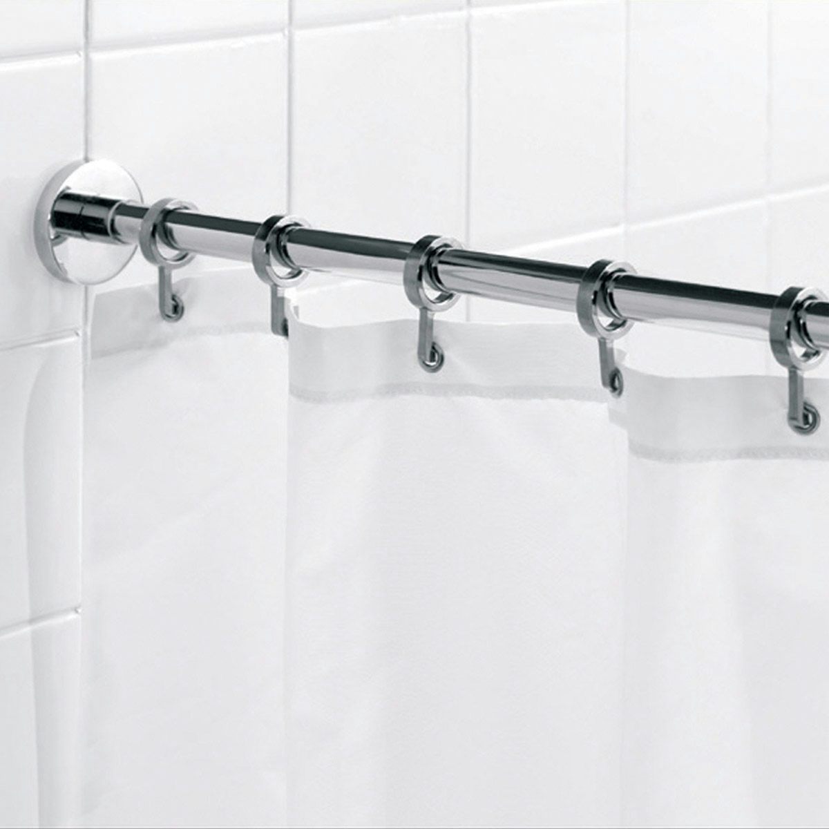 Croydex Luxury round shower curtain rail