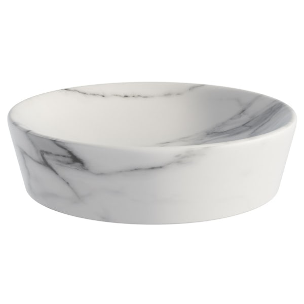 Showerdrape Athena marble soap dish