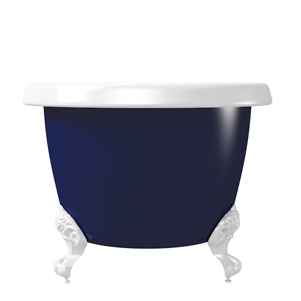 The Bath Co. Dulwich Navy blue coloured bath