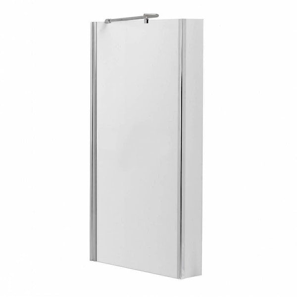 Clarity L shaped left handed shower bath 1500mm with 5mm shower screen