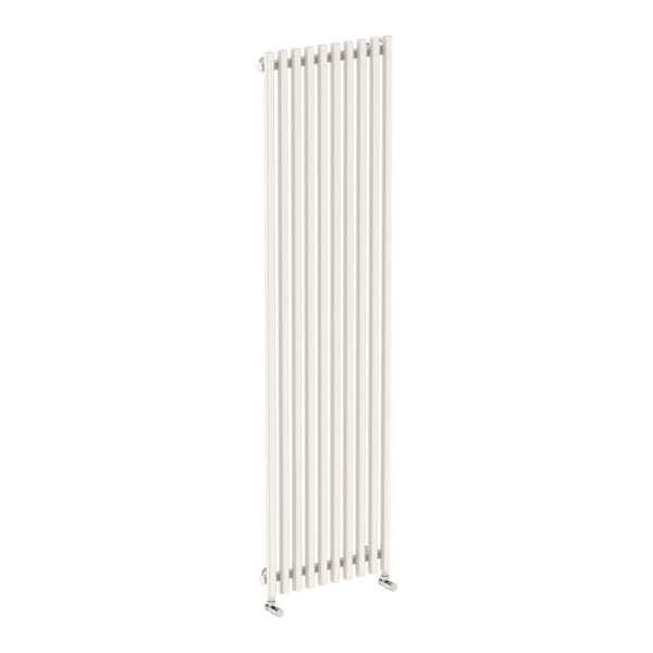 Tune soft white single vertical radiator 1800 x 490