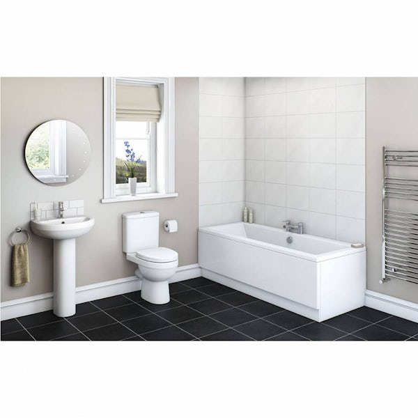 Energy Bathroom Set with Chelsea 1800 x 800 Bath Suite