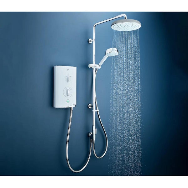 Mira Sport Manual dual outlet electric shower 9.0kW