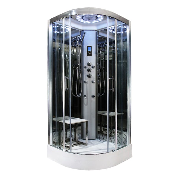 Insignia Platinum quadrant hydro-massage shower cabin