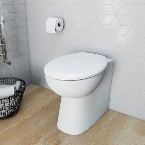 Clarity Back To Wall Toilet Inc Seat and Concealed Cistern