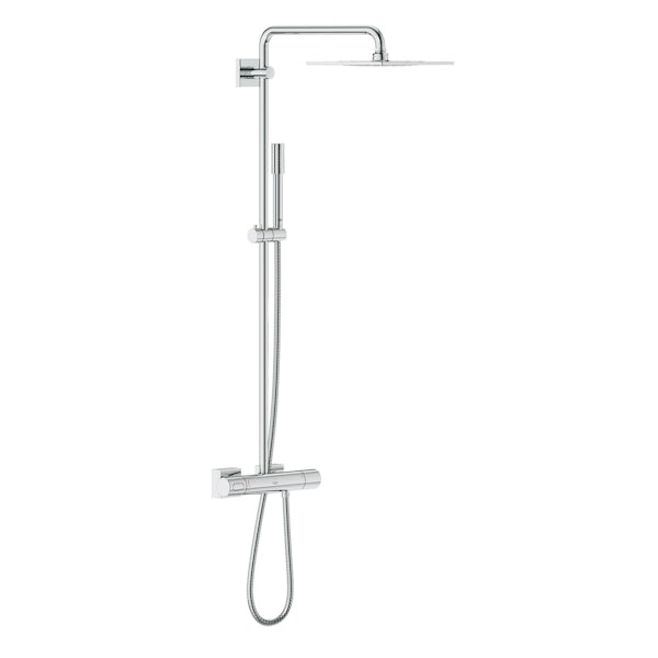 Grohe Rainshower F-series 254 shower system with flow restrictor